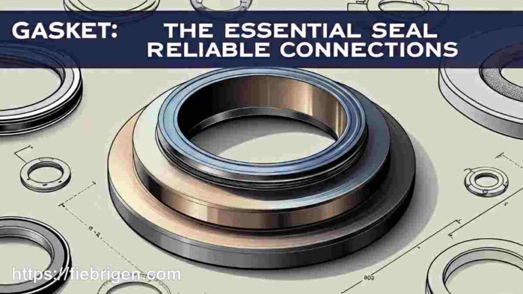 mechanical gasket sealing two surfaces”