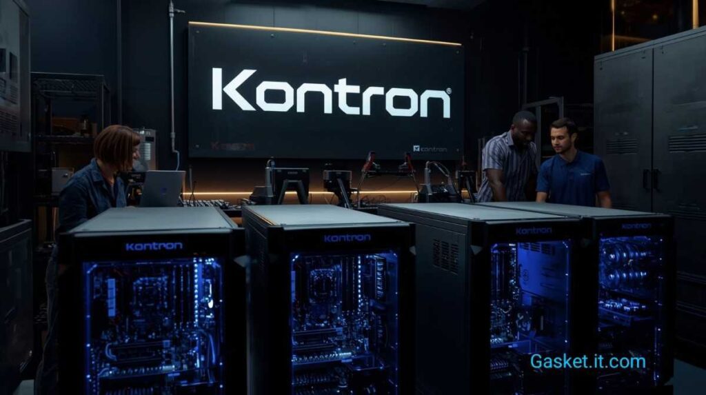 Evaluate the computer manufacturing company kontron on industrial pcs