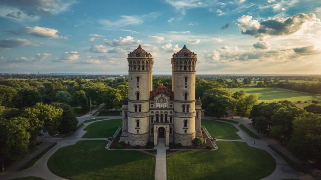 techny towers illinois go deep into the late 1800s when the Divine Word Missionaries started