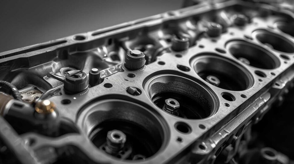 6.4 powerstroke head gasket showing multi-layer steel design